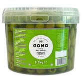Gomo Pitted Halkidiki Aperitivo Olives in Brine 3.2kg  Adomoo